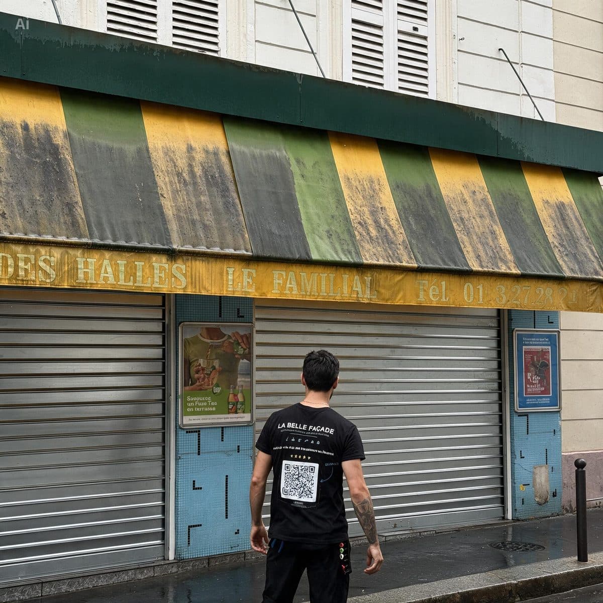 Diagnostic — La Belle Façade, nettoyage à Paris